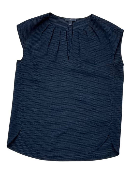 Top Sleeveless By J. Crew In Black, Size:Xs