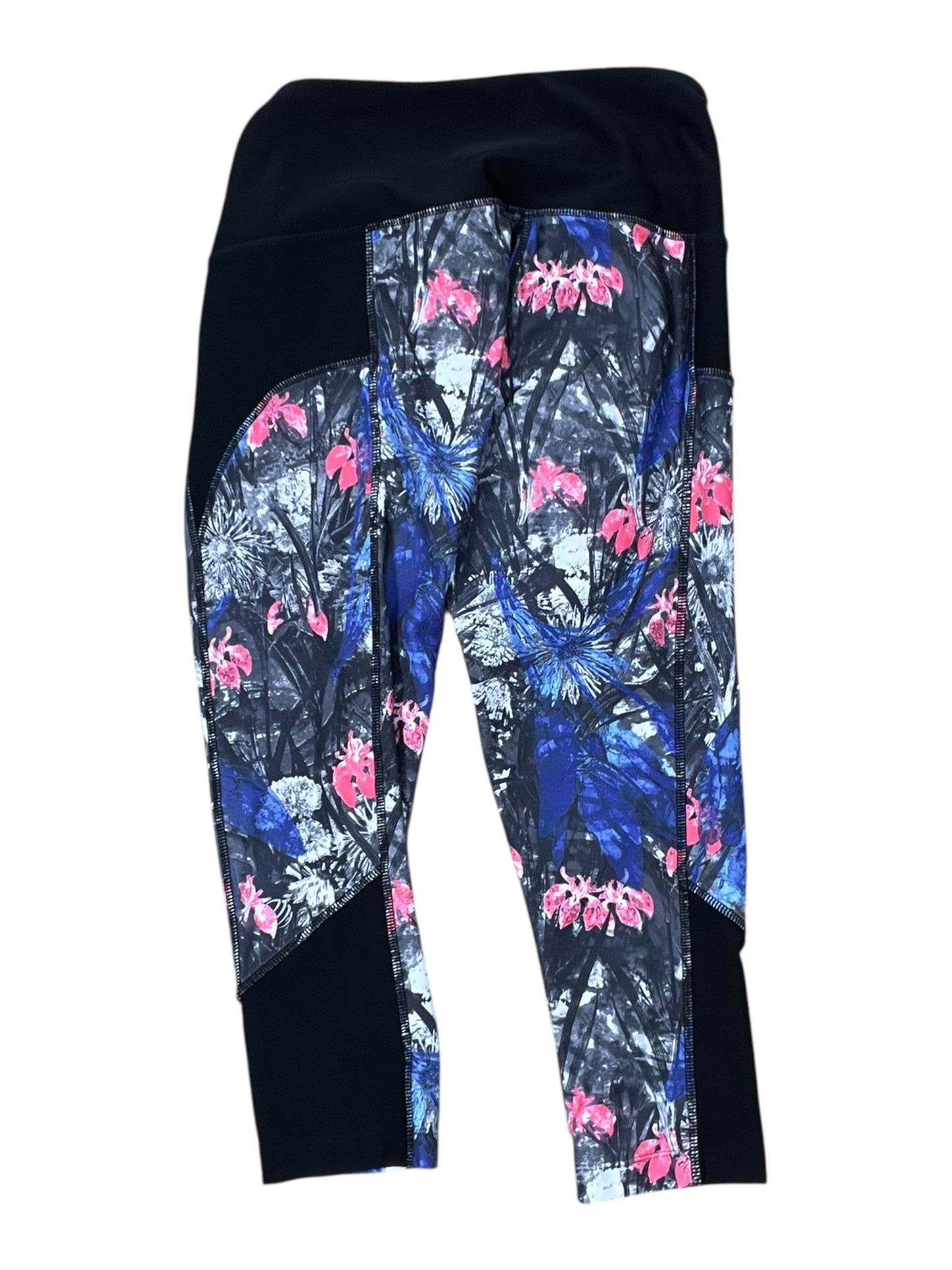 Athletic Leggings Capris By Mpg In Black, Size:S