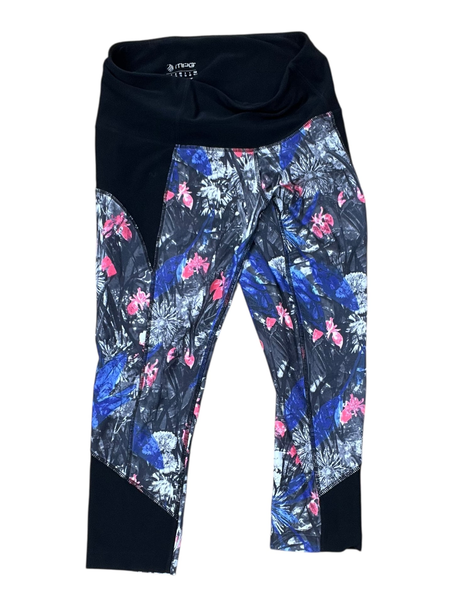 Athletic Leggings Capris By Mpg In Black, Size:S