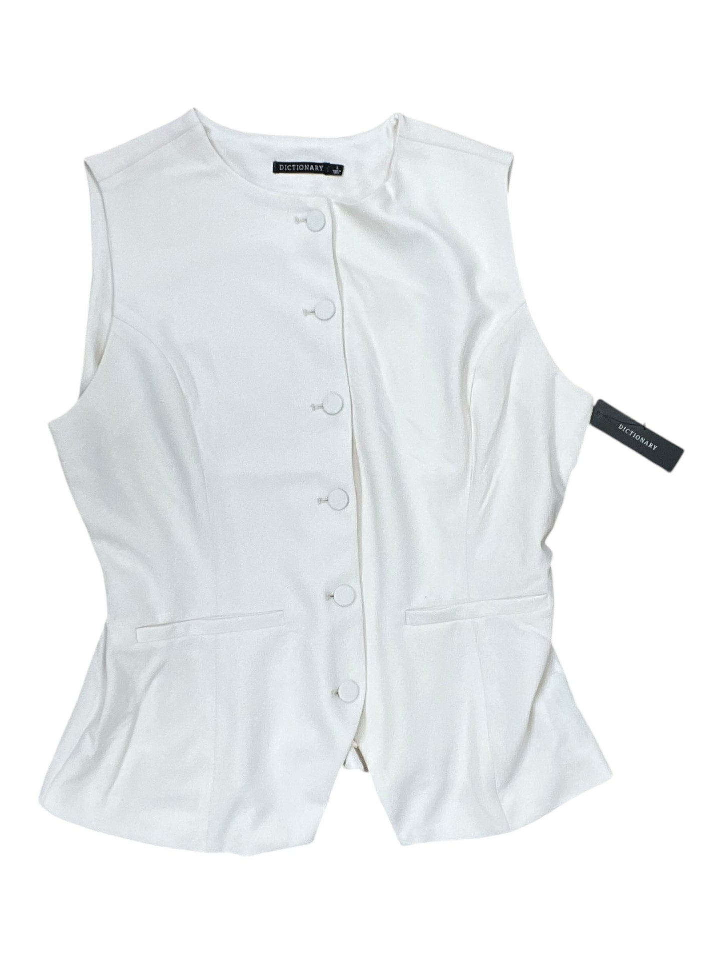 Vest Other By Cmc In White, Size:S