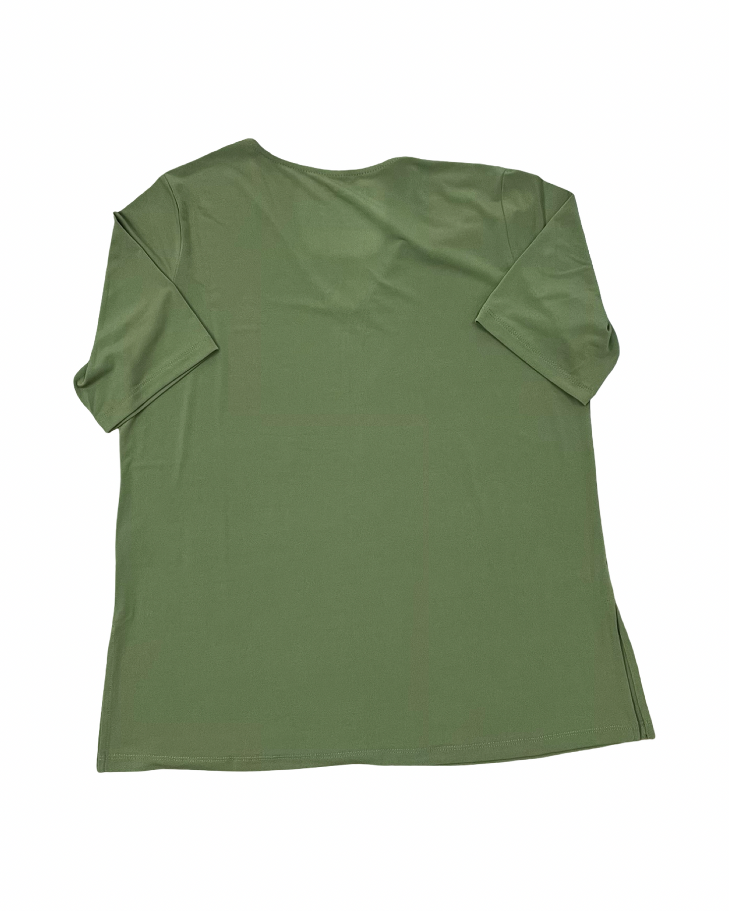 Top Ss By Susan Graver In Green, Size:M