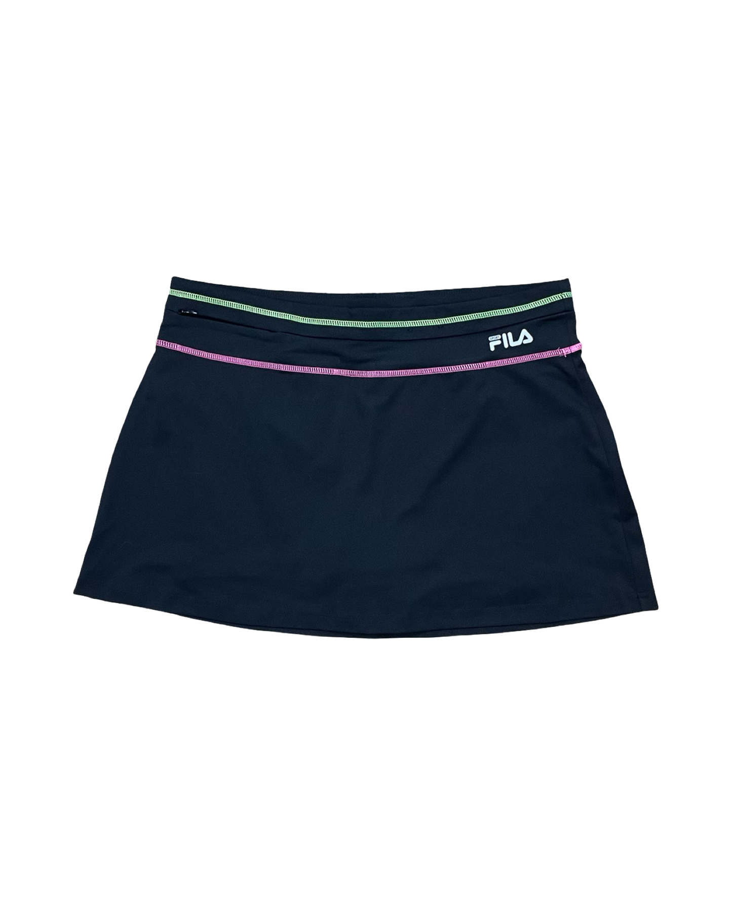 Athletic Skort By Fila In Black, Size:L