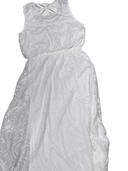 Dress Casual Maxi By Clothes Mentor In White, Size:M
