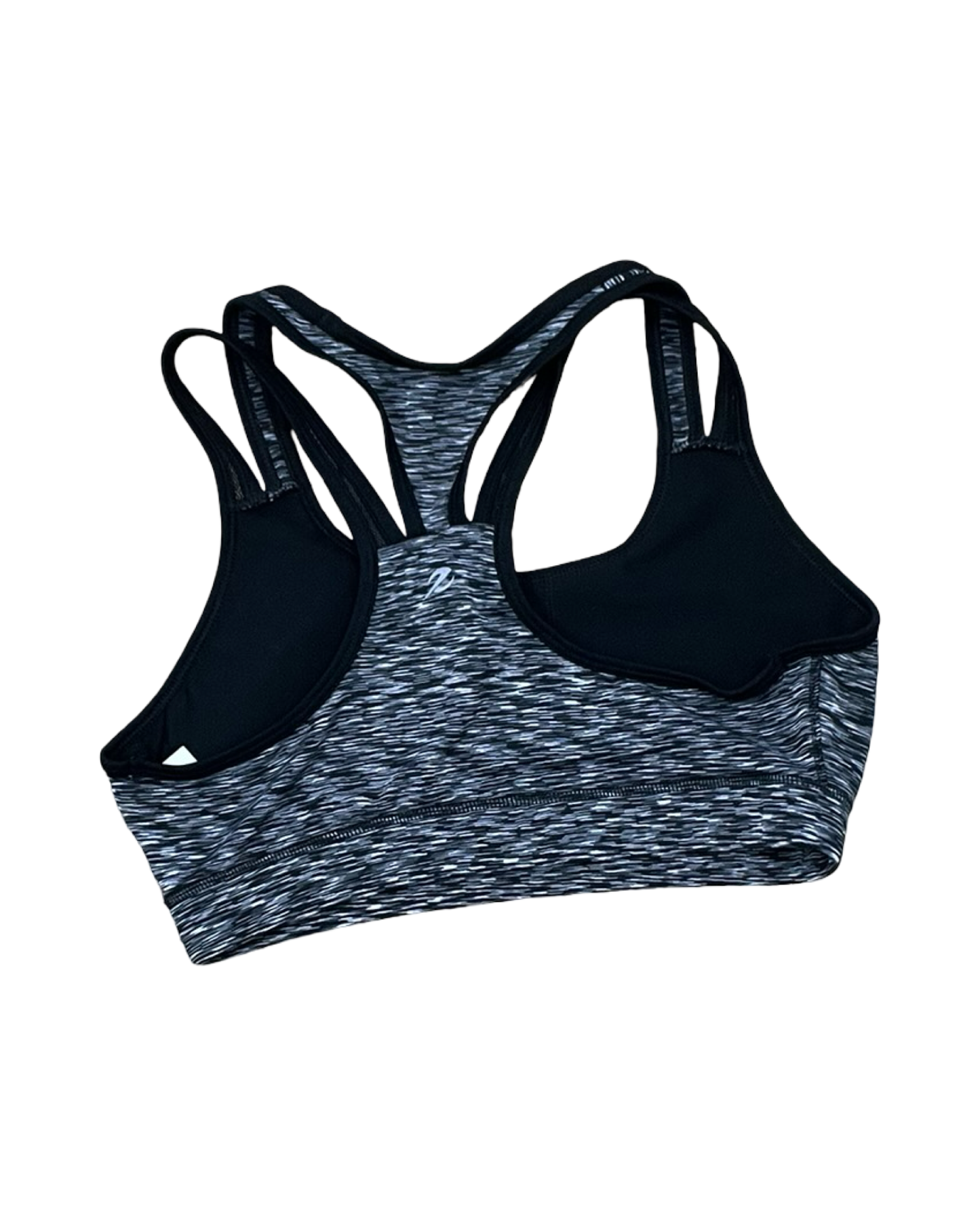 Athletic Bra By Energy Zone In Black & Grey, Size:L