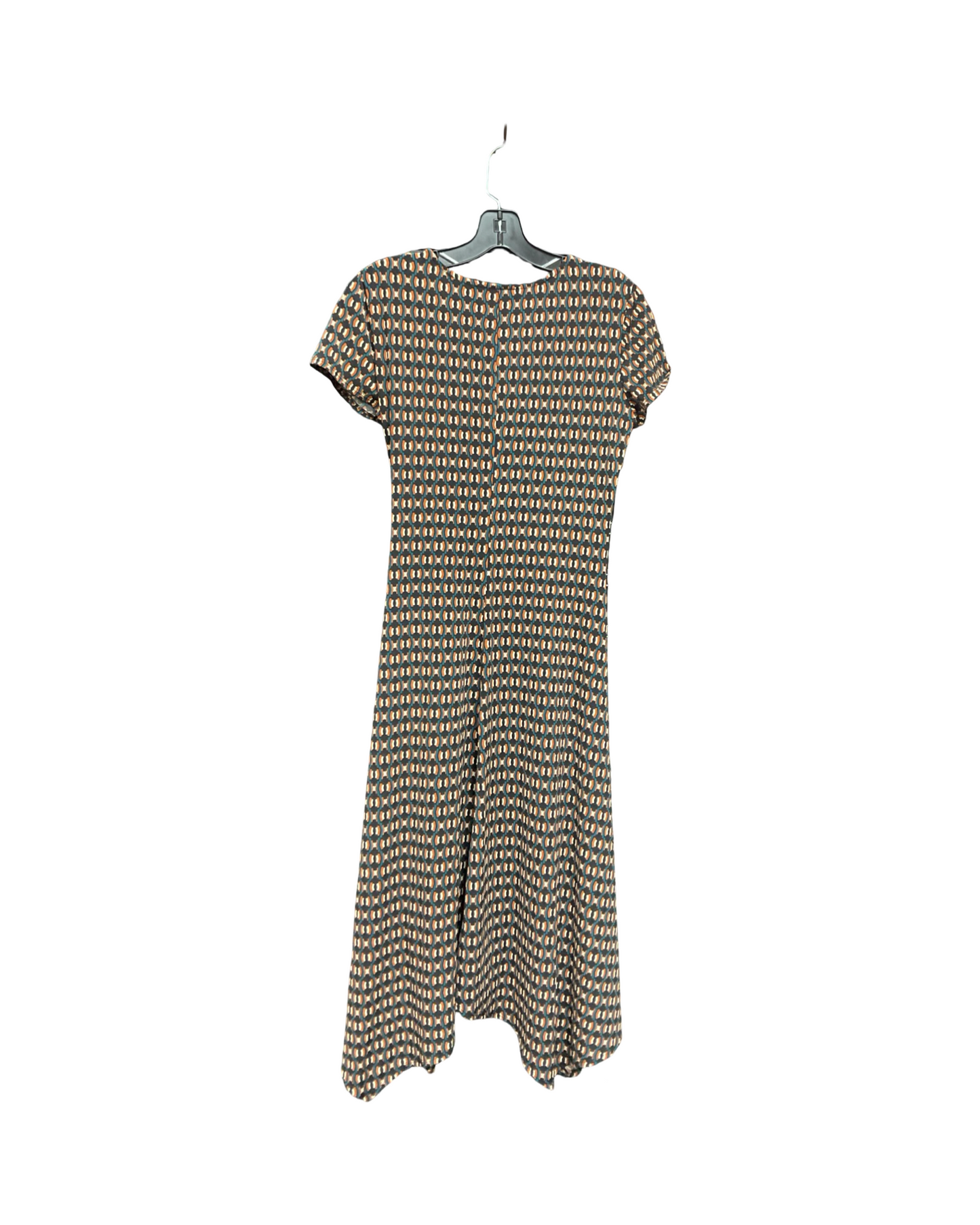 Dress Work By Perceptions In Black & Orange, Size:S