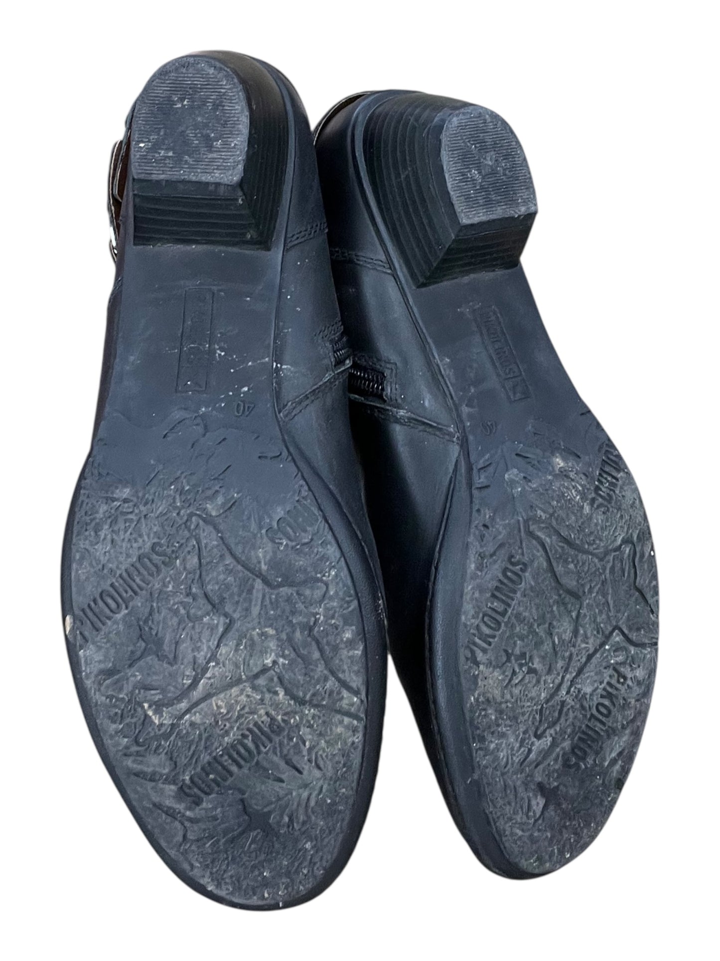 Boots Ankle Heels By Pikolinos In Black, Size:9.5