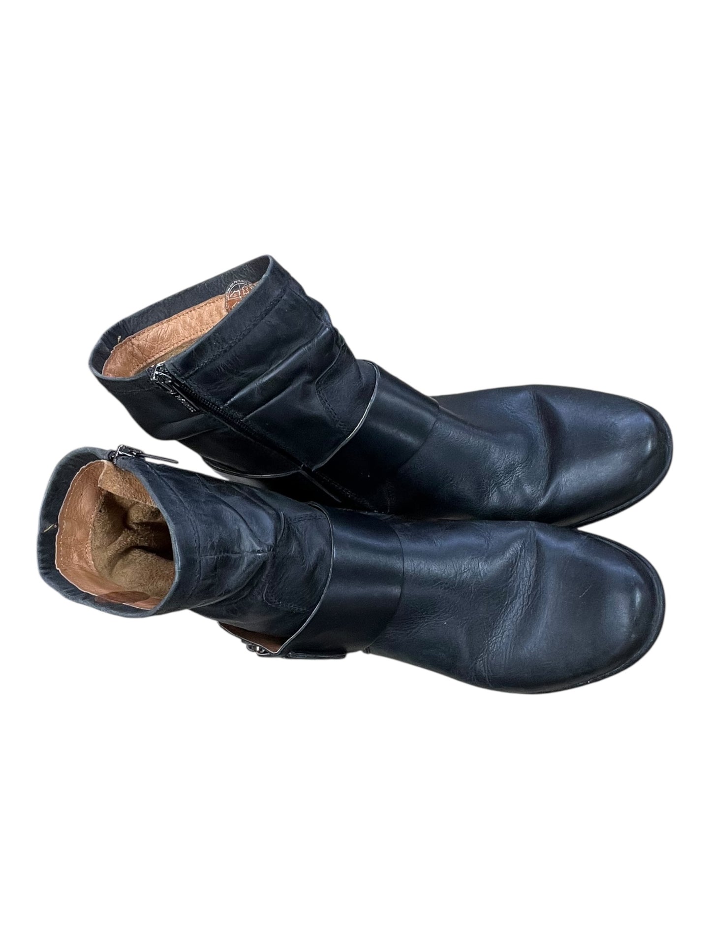 Boots Ankle Heels By Pikolinos In Black, Size:9.5