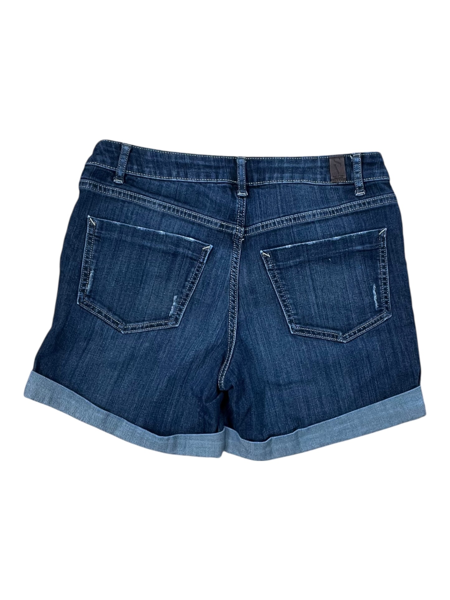 Shorts By Simply Vera In Blue Denim, Size:6P