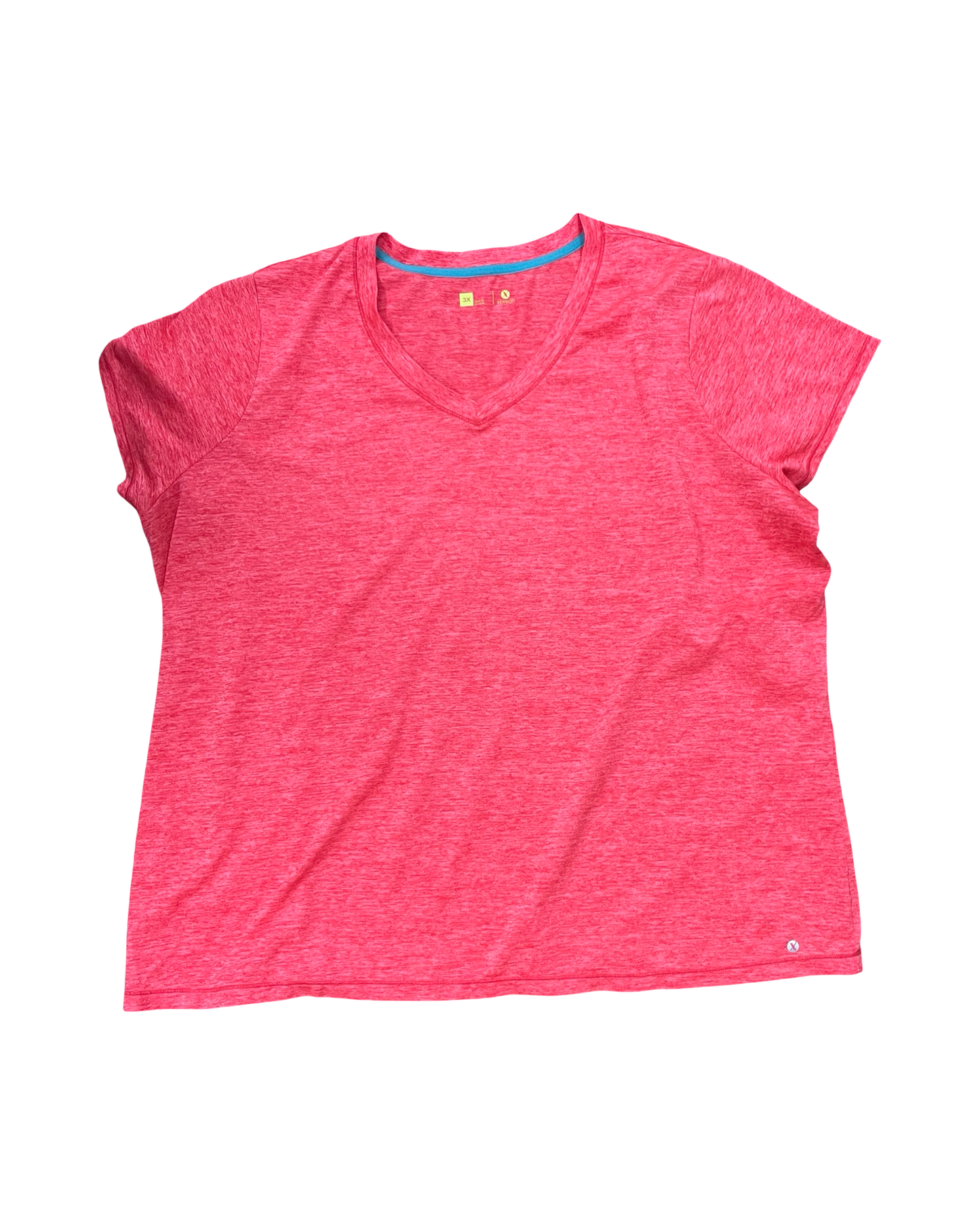 Athletic Top Ss By Xersion In Orange, Size:3X