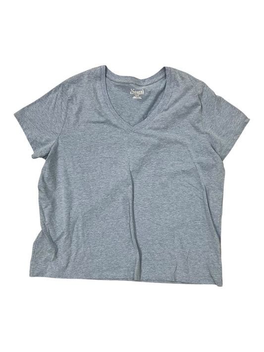 Top Ss Basic By Natural Reflections In Blue, Size:1X