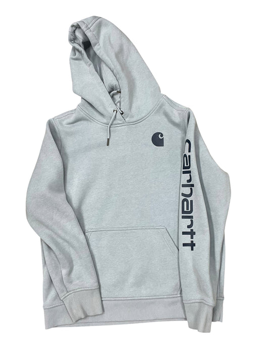 Sweatshirt Hoodie By Carhartt In Blue, Size:L