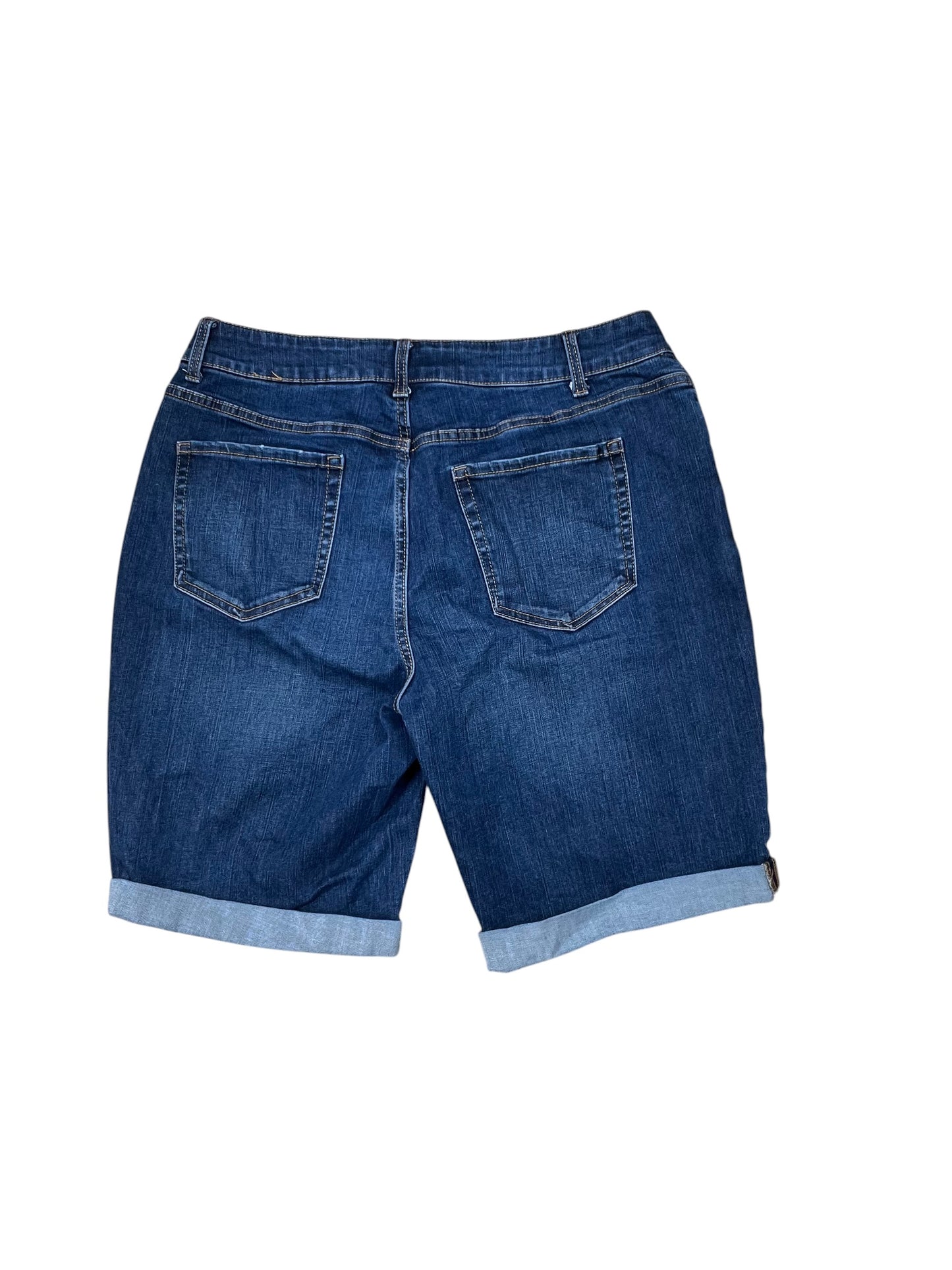 Shorts By Time And Tru In Blue Denim, Size:14