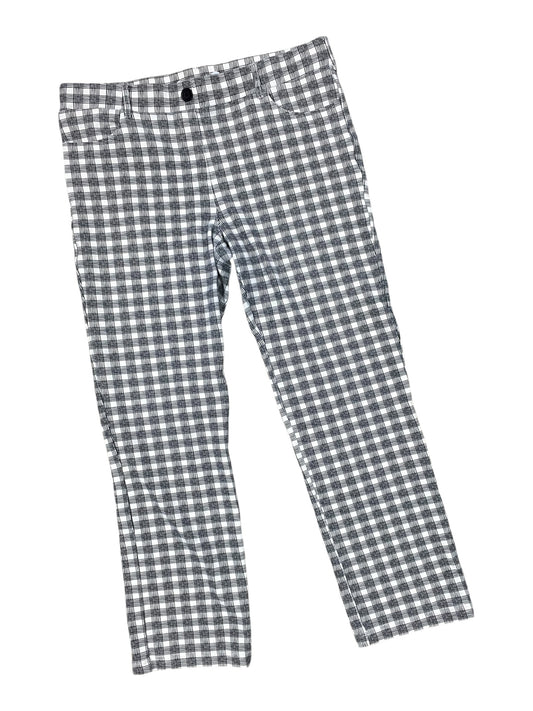 Pants Dress By Betabrand In Blue & Cream, Size:Xl