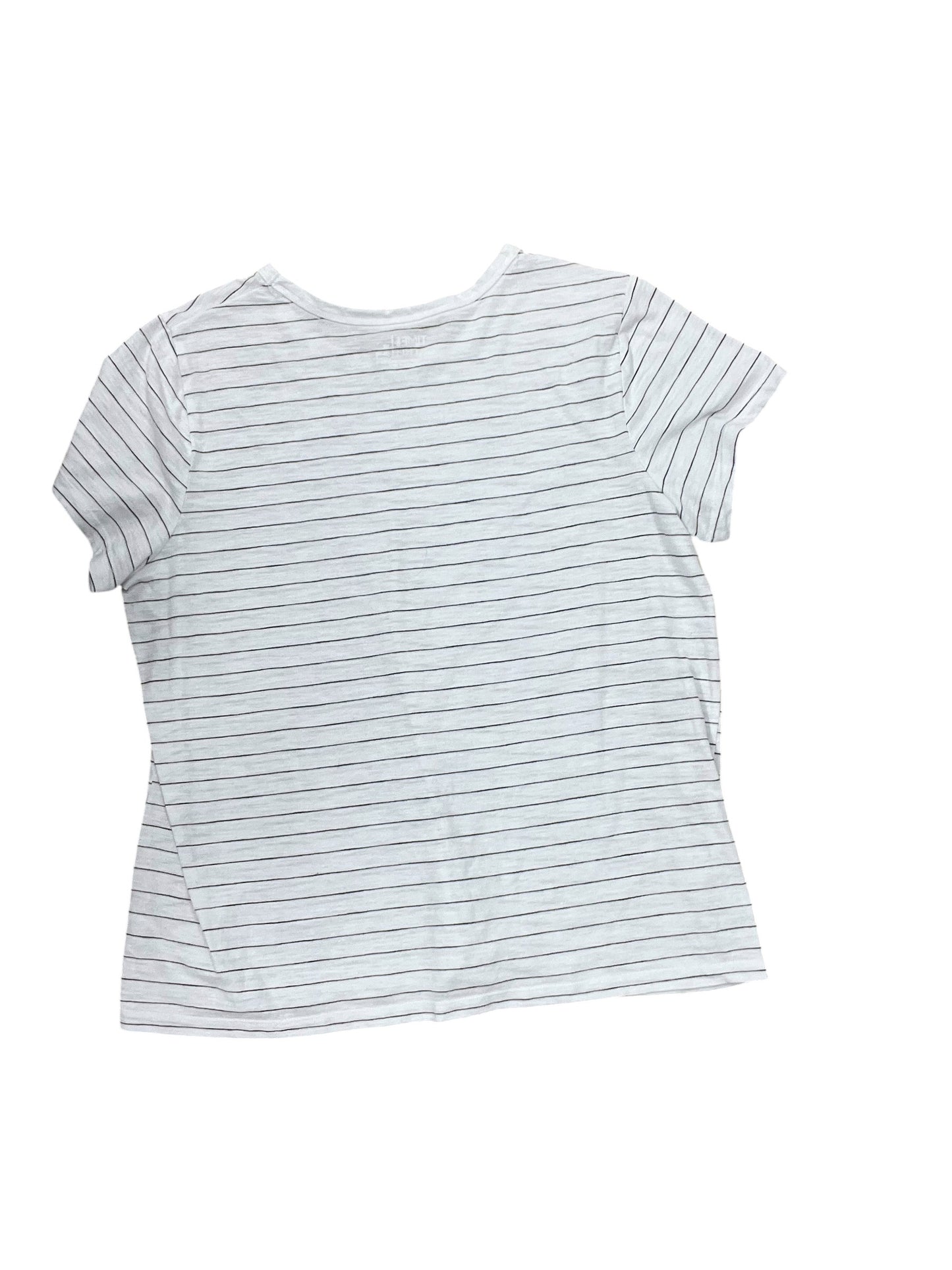 Top Ss By Time And Tru In White, Size:Xl