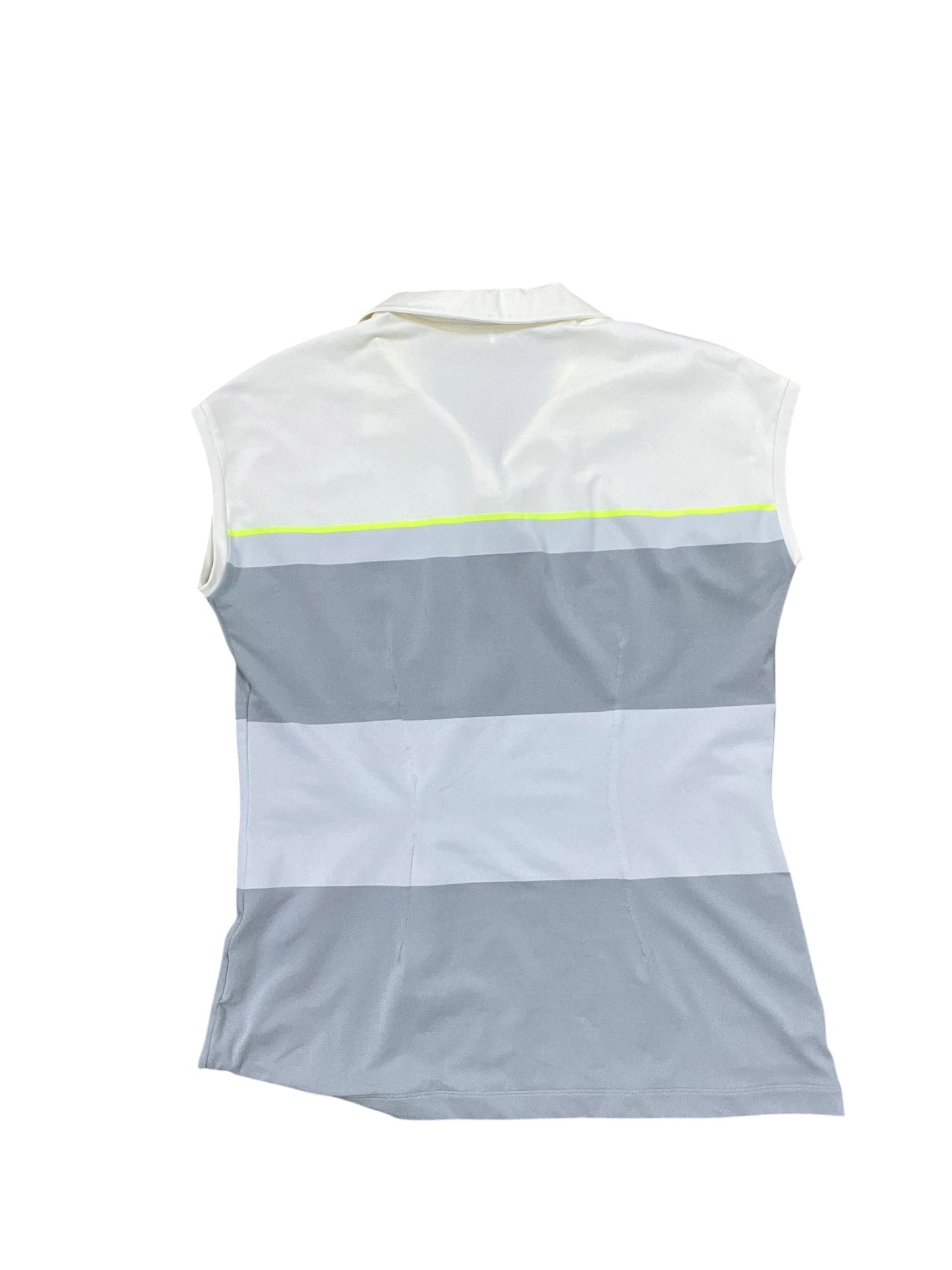 Athletic Top Ss By Nike In Grey, Size:L