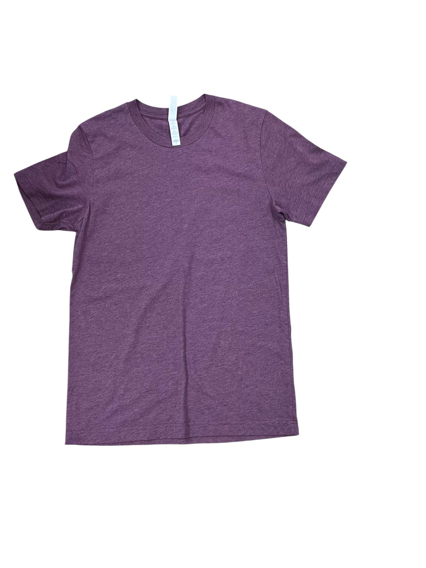 Top Ss Basic By Canvas In Purple, Size:S