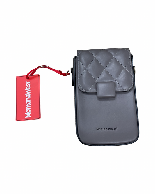 Crossbody By Montana West In Grey, Size:Small