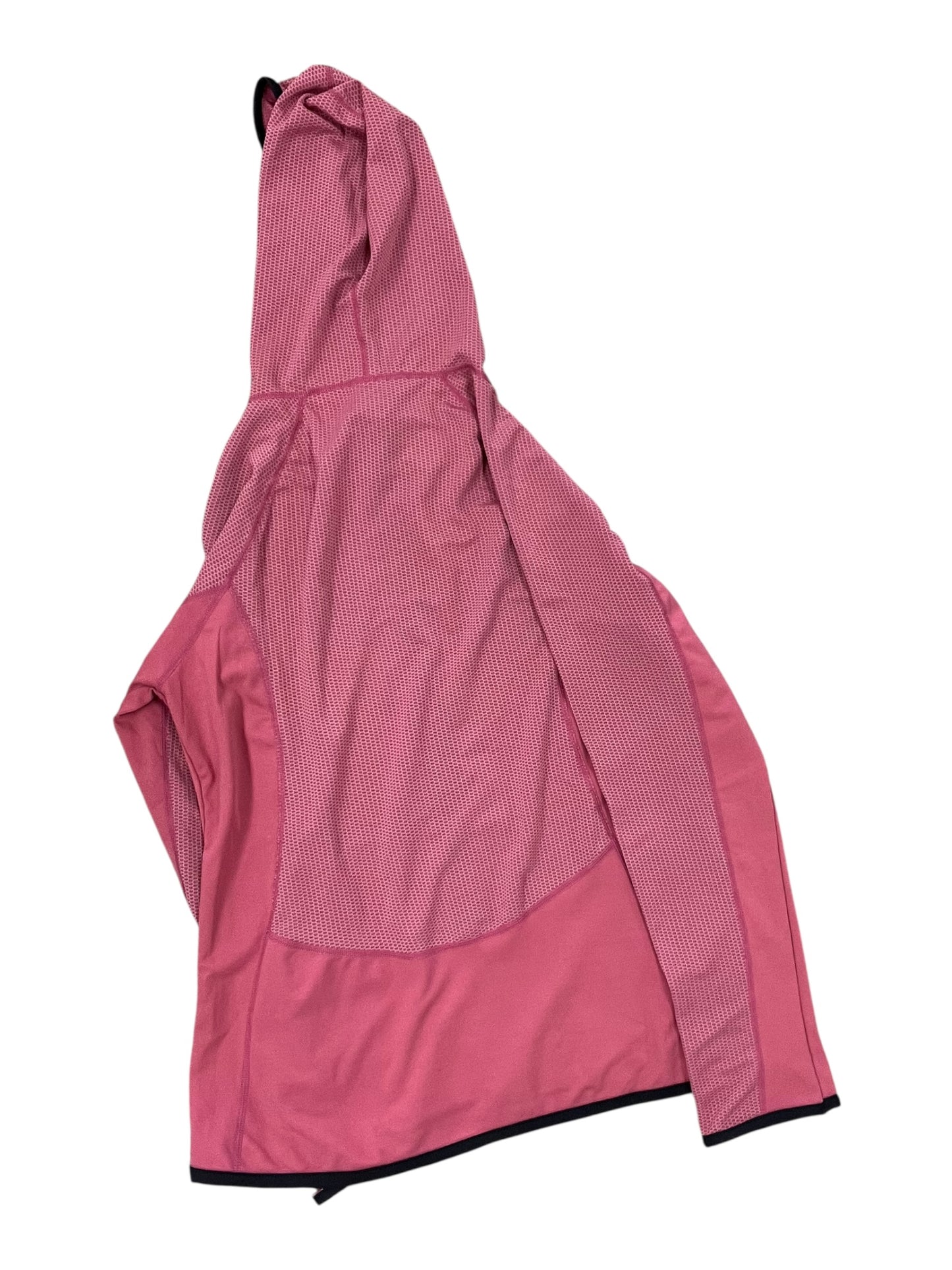 Athletic Jacket By Clothes Mentor In Coral, Size:L