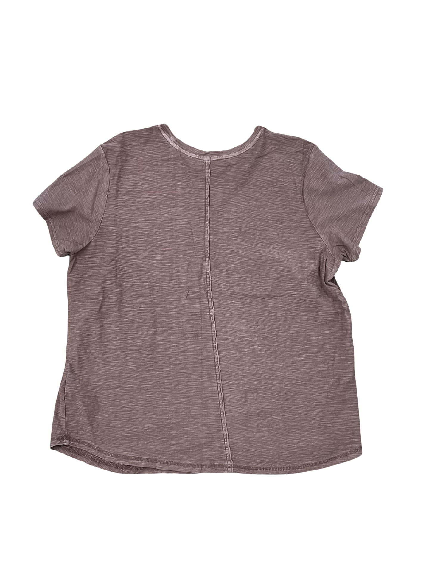 Top Ss Basic By Pilcro In Brown, Size:Xl