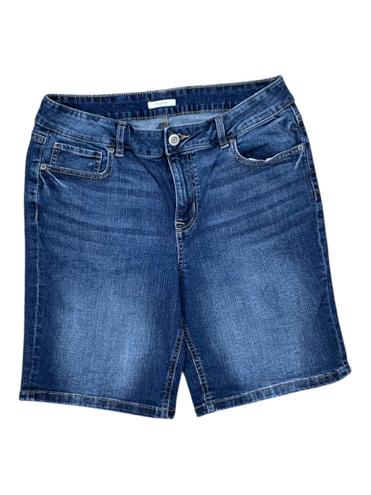 Shorts By Maurices In Blue Denim, Size:14