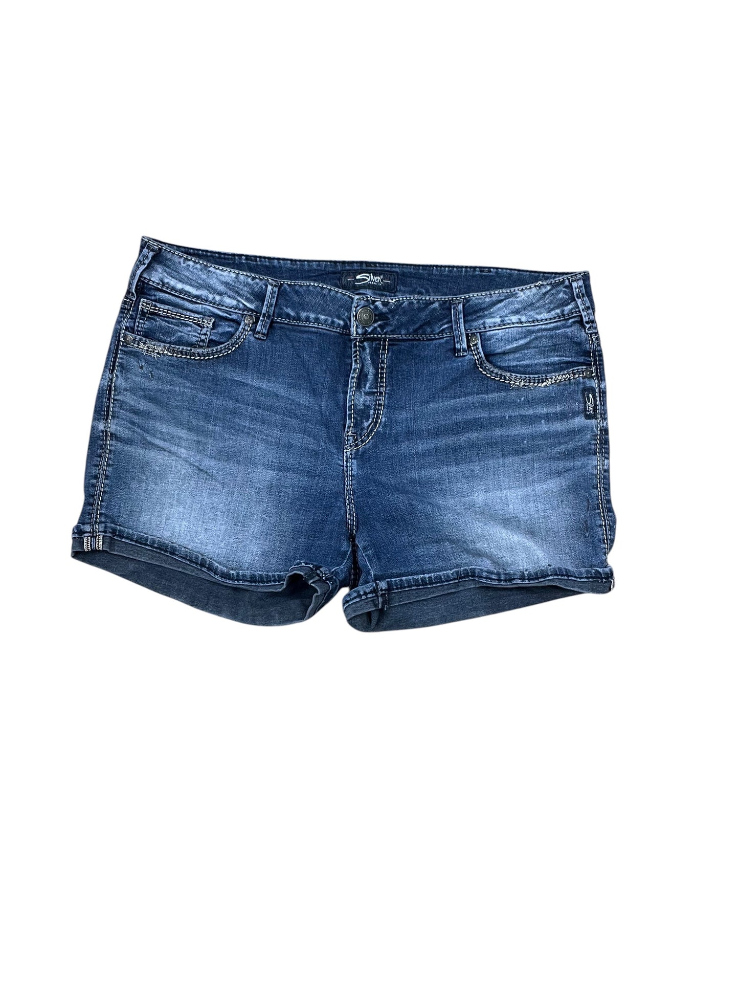 Shorts By Torrid In Blue Denim, Size:12
