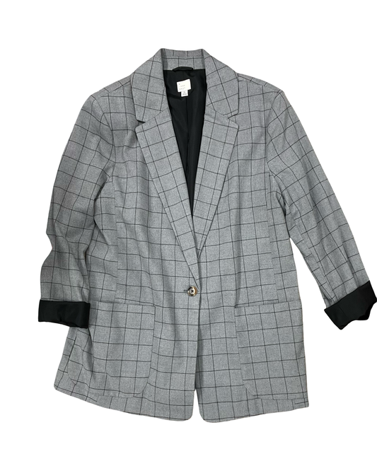 Blazer By A New Day In Grey, Size:Xl