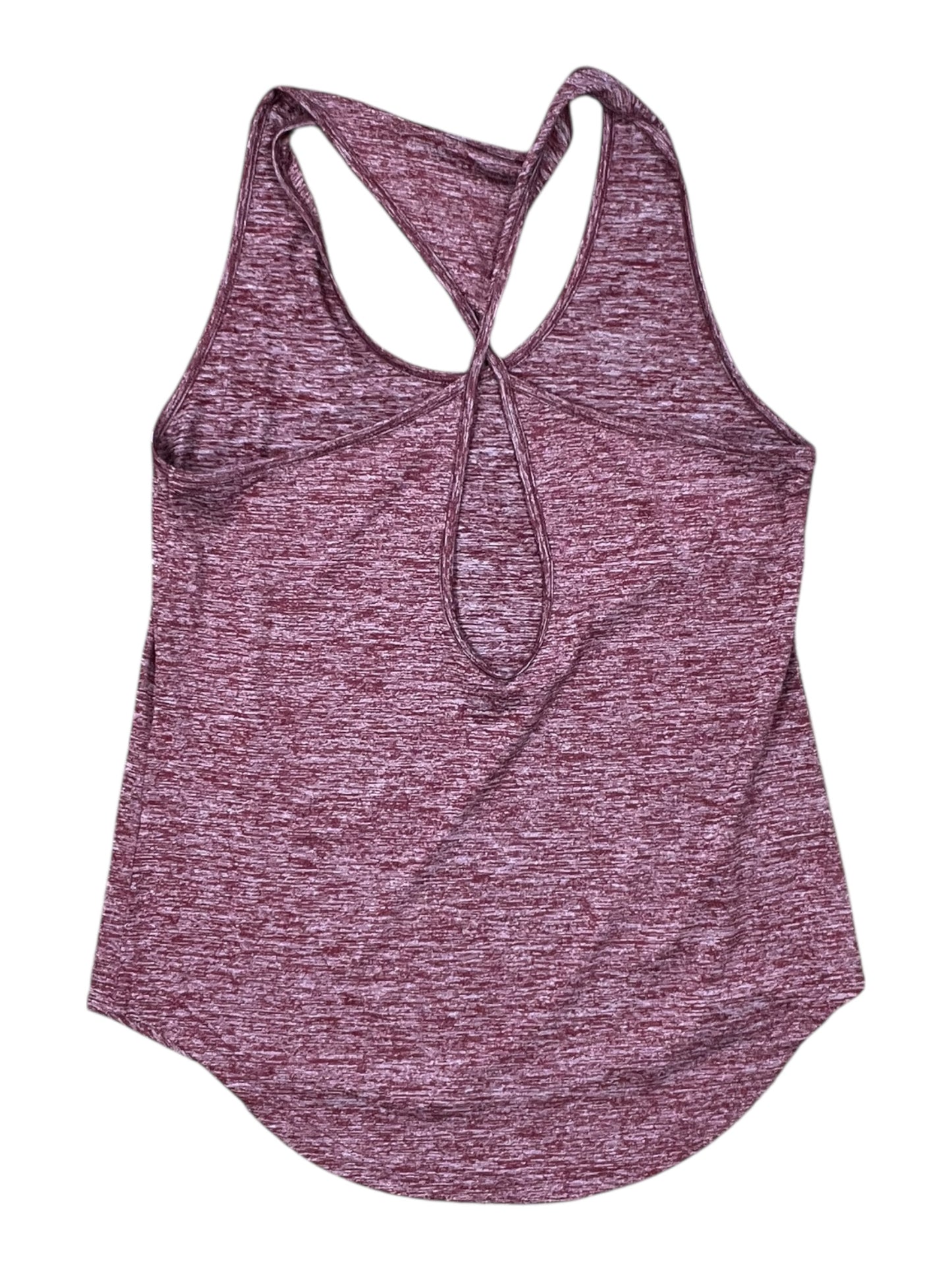 Athletic Tank Top By Clothes Mentor In Maroon, Size:S