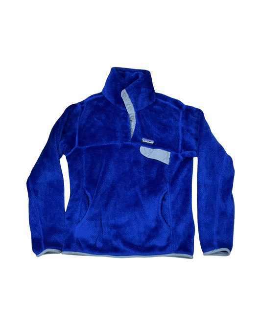 Sweatshirt Collar By Patagonia In Blue, Size:S