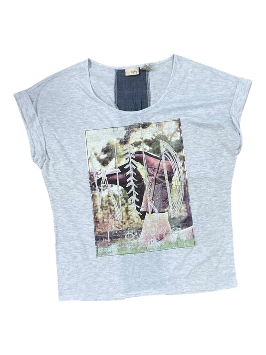 Top Ss By Daytrip In Grey, Size:S
