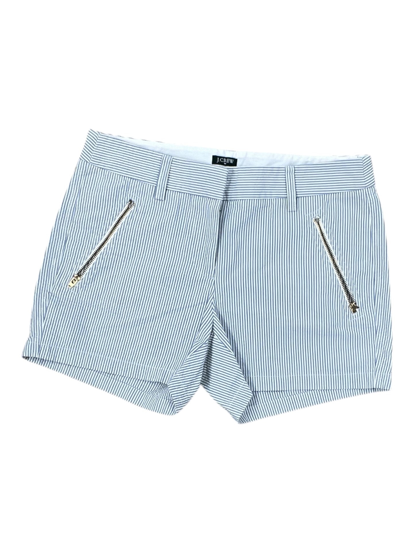Shorts By J. Crew In Grey & White, Size:2