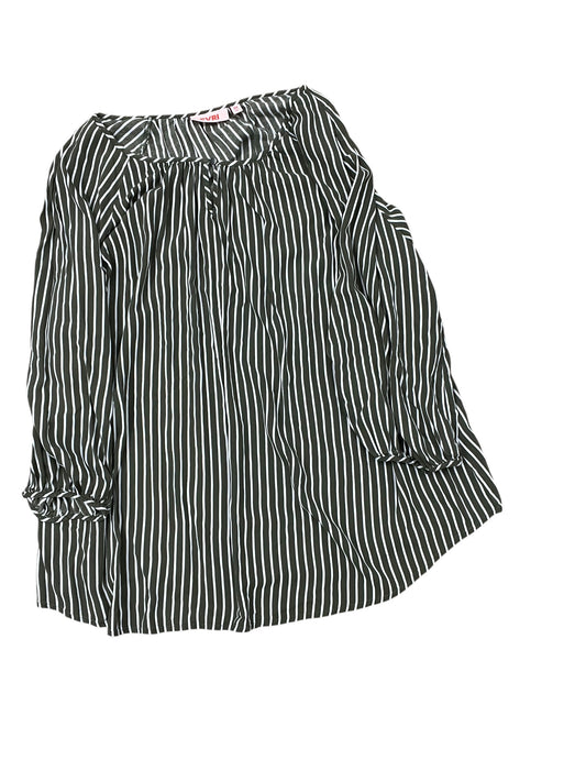 Top 3/4 Sleeve By Evri In Green, Size:2X