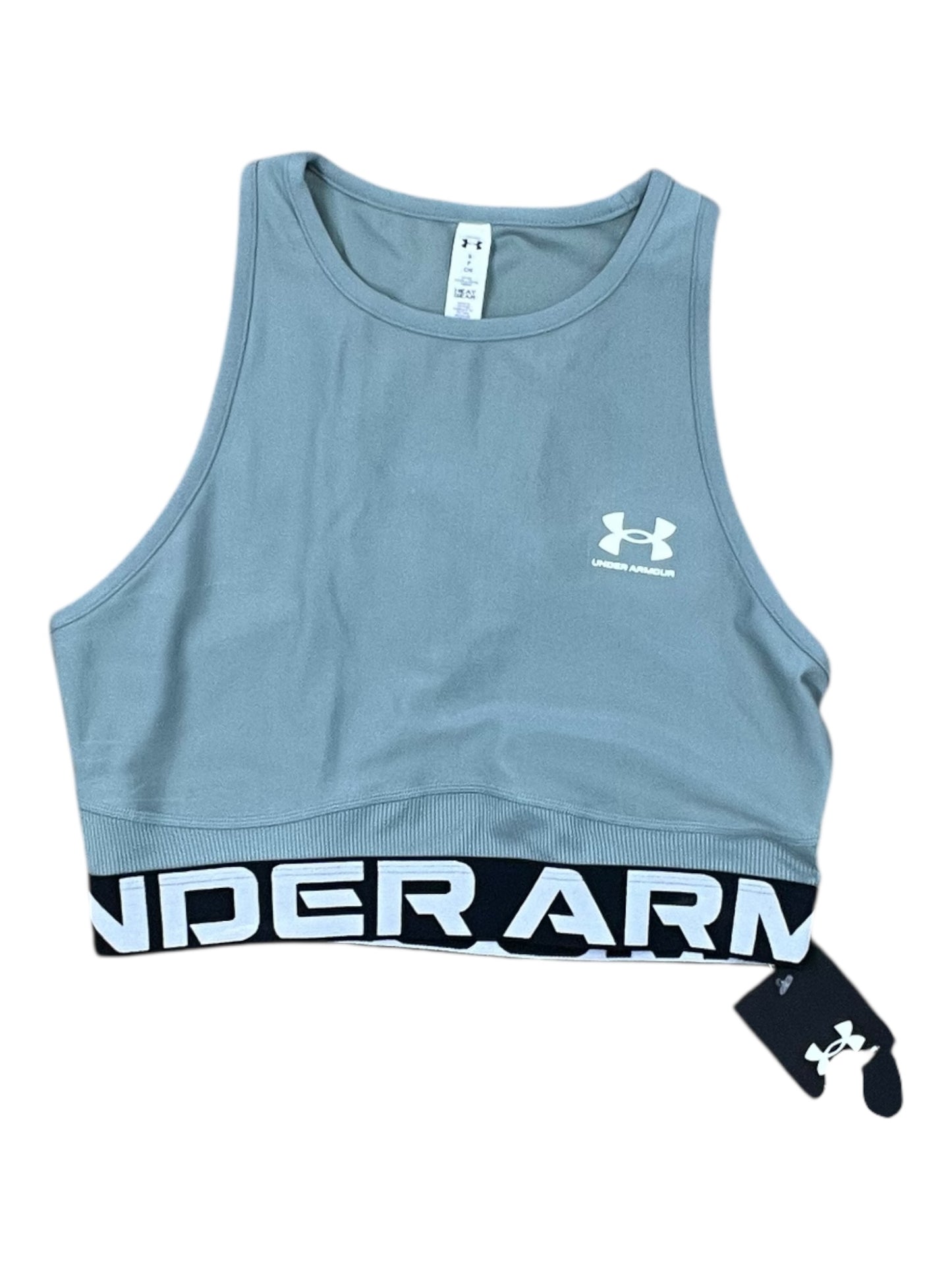 Athletic Bra By Under Armour In Green, Size:S