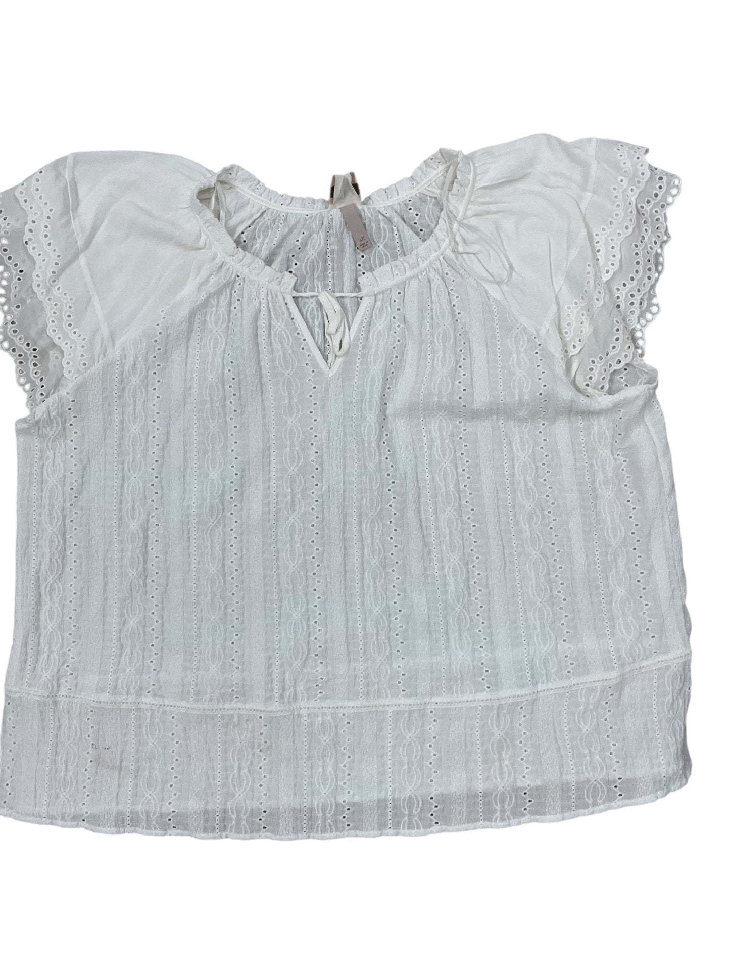 Top Ss By Knox Rose In White, Size:4X