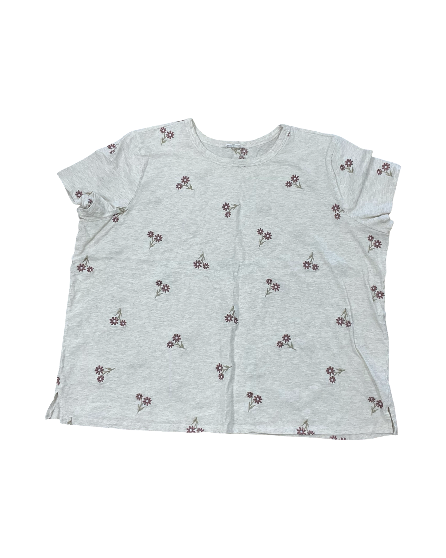 Top Ss By Maurices In Cream, Size:3X