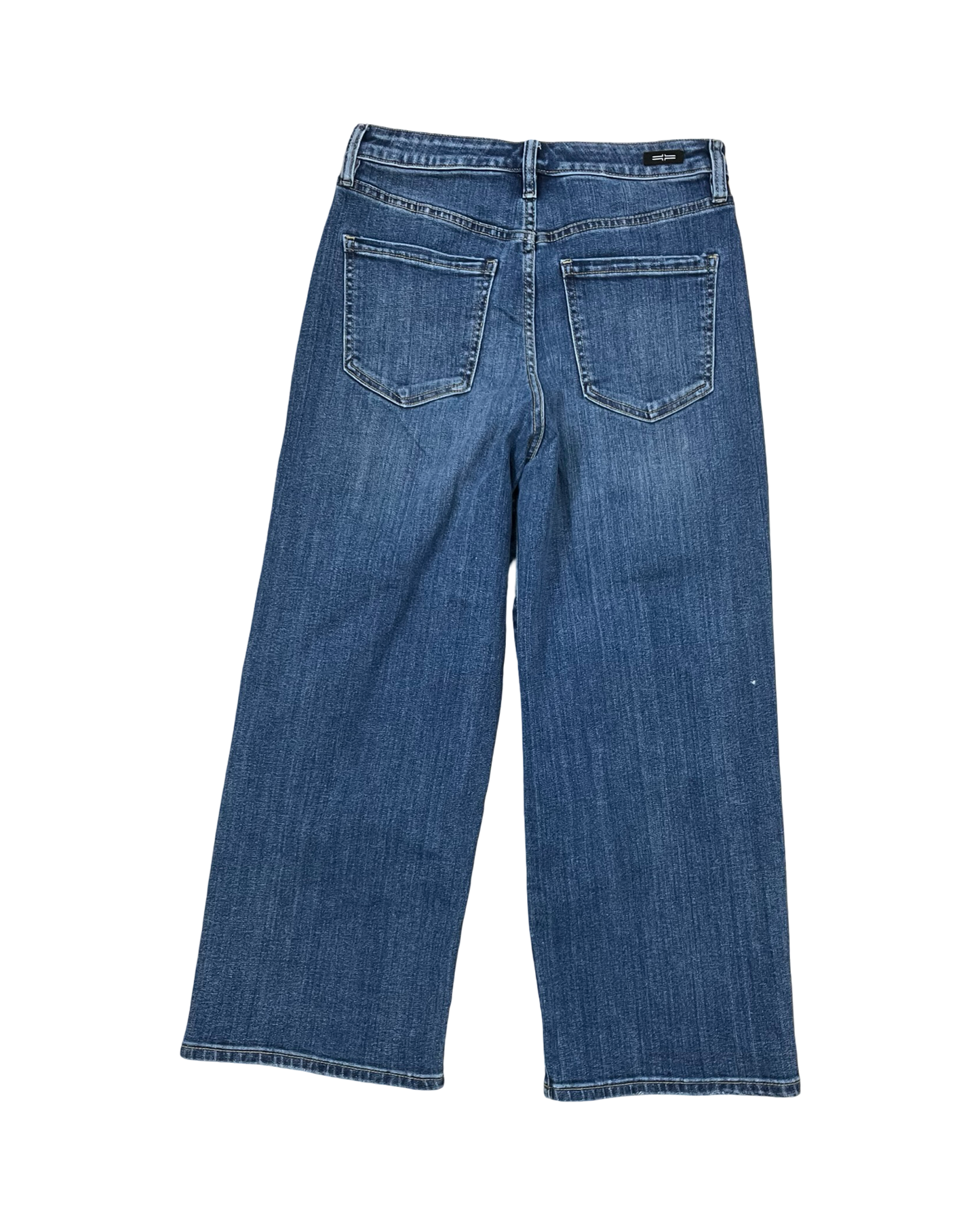 Jeans Straight By Liverpool In Blue Denim, Size:4