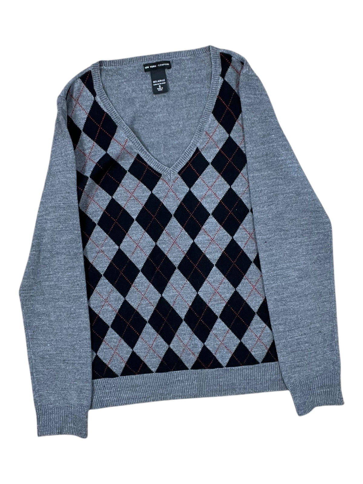 Sweater By New York And Co In Grey, Size:S