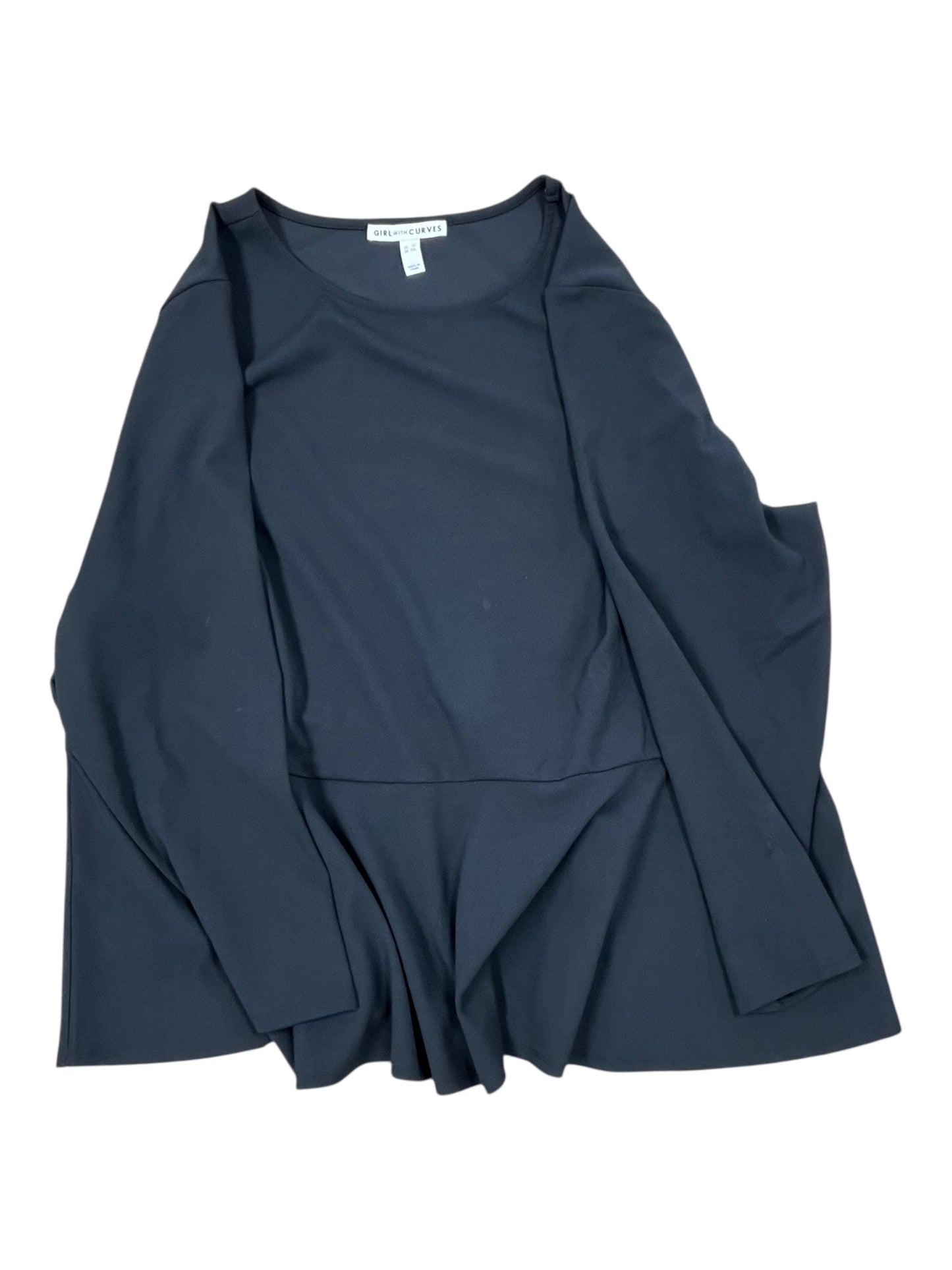 Top Ls By Clothes Mentor In Black, Size:3X