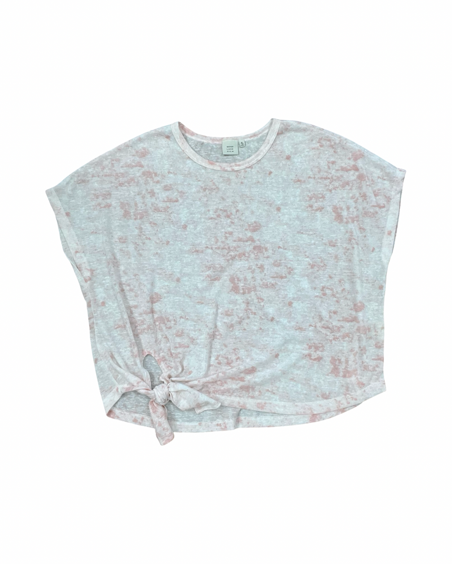 Top Ss By Good Luck Gem In Pink, Size:Xl