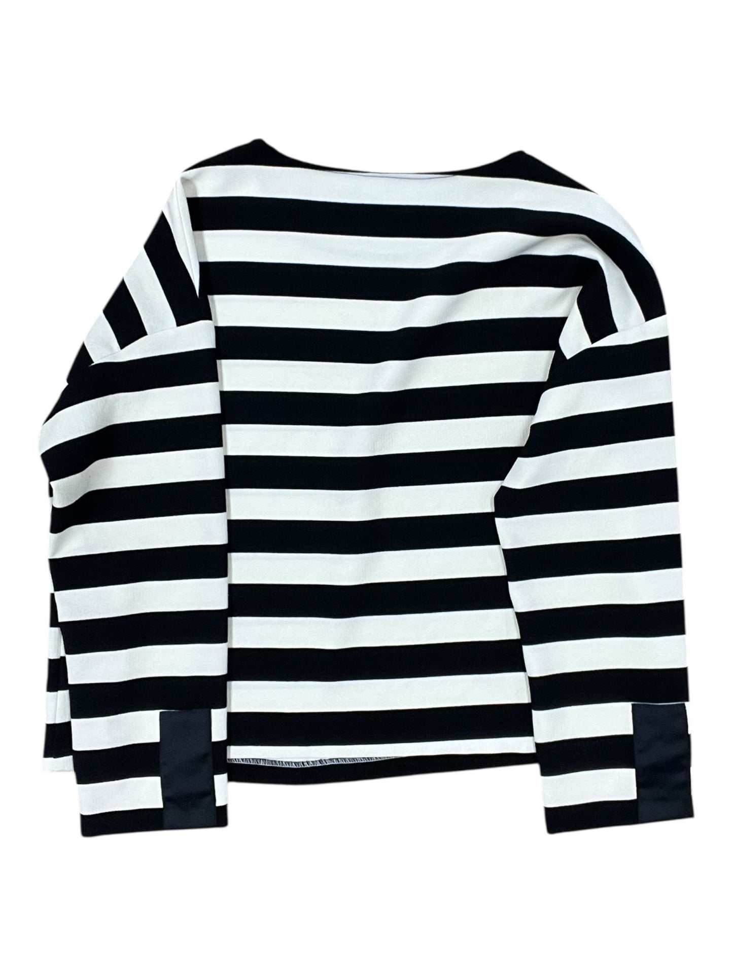 Top Ls By Zara Basic In Black & White, Size:Xl