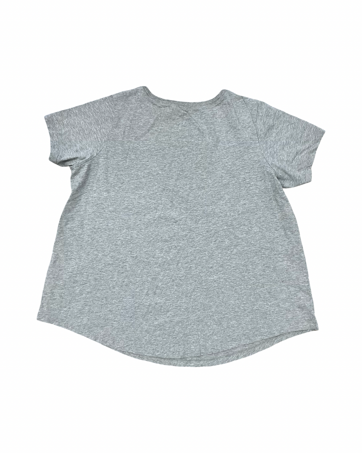 Athletic Top Ss By Nike In Grey, Size:1X