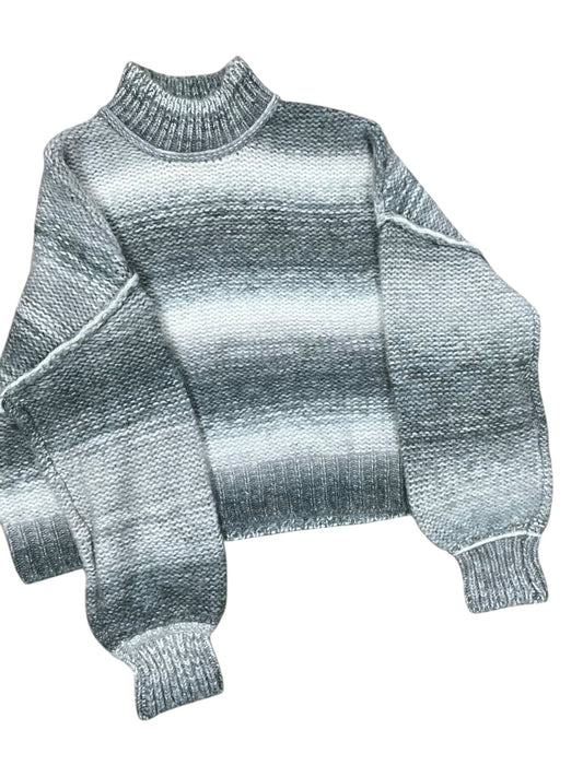 Sweater By Rachel Zoe In Grey & White, Size:Xl