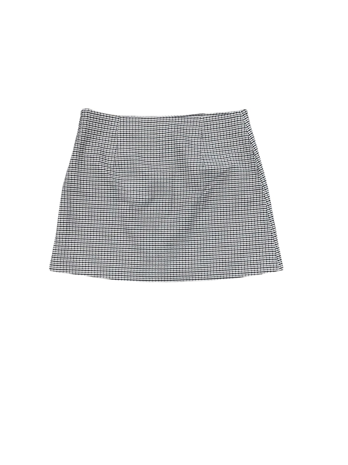 Skirt Mini & Short By H&M In Black & Tan, Size:8