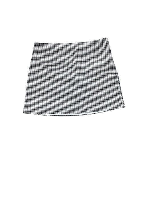 Skirt Mini & Short By H&M In Black & Tan, Size:8