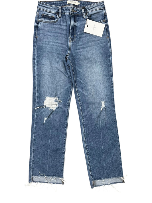 Jeans Wide Leg By Hidden In Blue Denim, Size:6