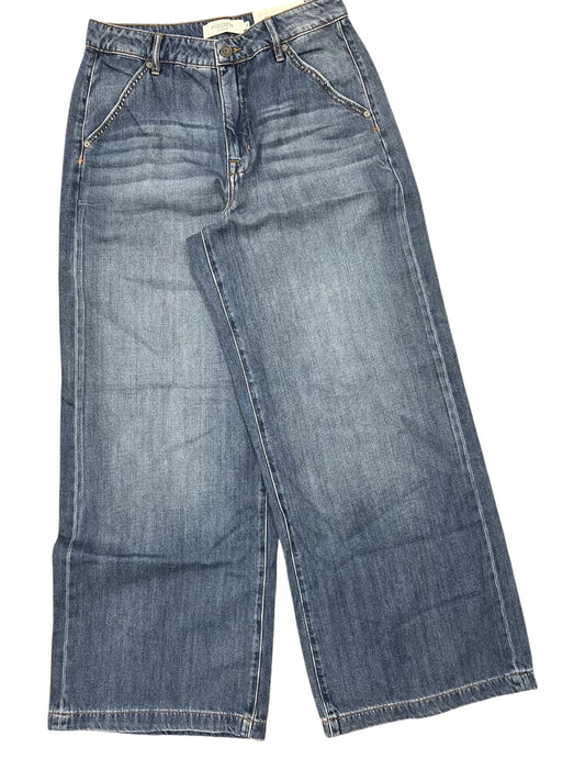 Jeans Wide Leg By Hidden In Blue Denim, Size:4