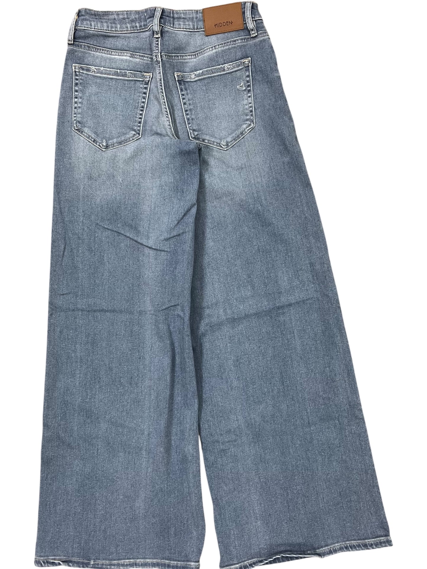 Jeans Wide Leg By Hidden In Blue Denim, Size:4