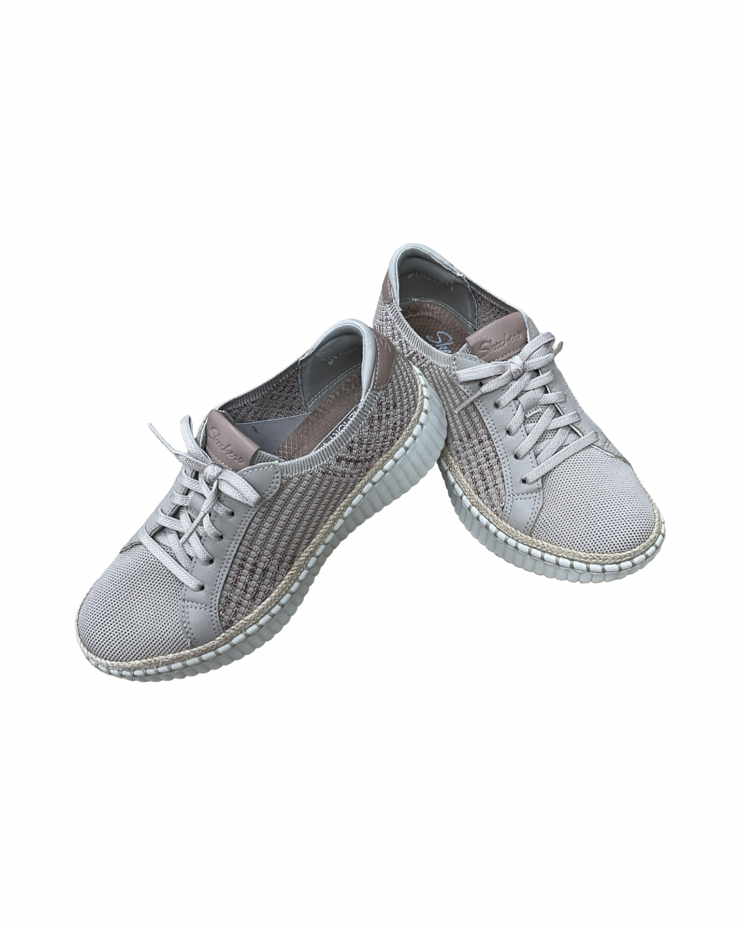 Shoes Sneakers By Skechers In Tan, Size:6.5