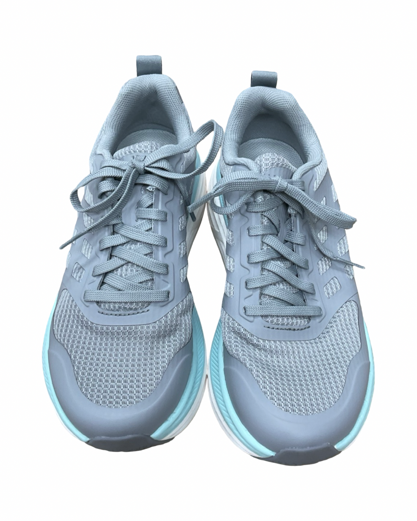 Shoes Athletic By Clothes Mentor In Grey, Size:7