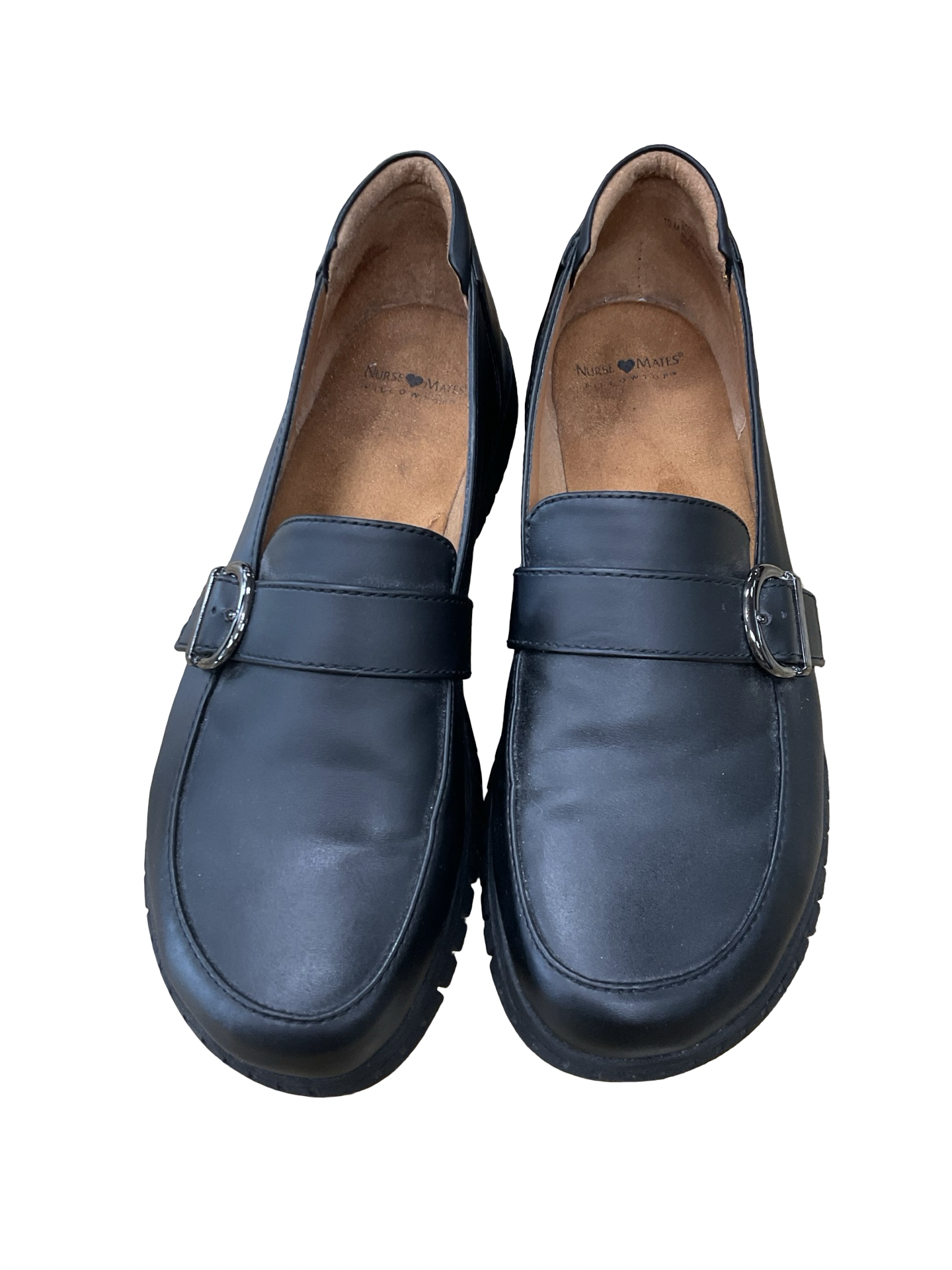 Shoes Flats By Clothes Mentor In Black, Size:10