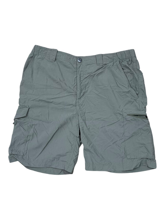 Athletic Shorts By Columbia In Green, Size:10